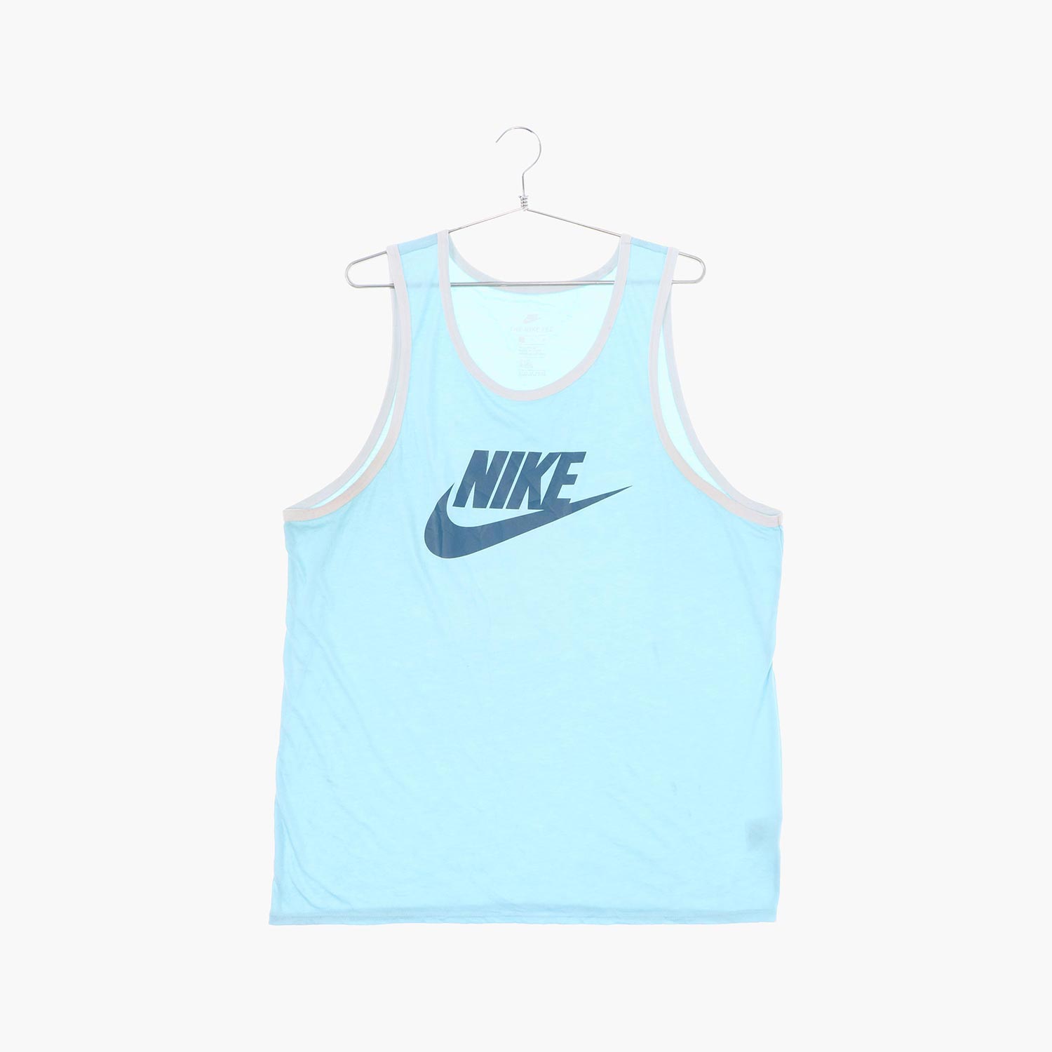 나이키 폴리 스포츠 민소매 티셔츠 남자 XL 빈티지톡